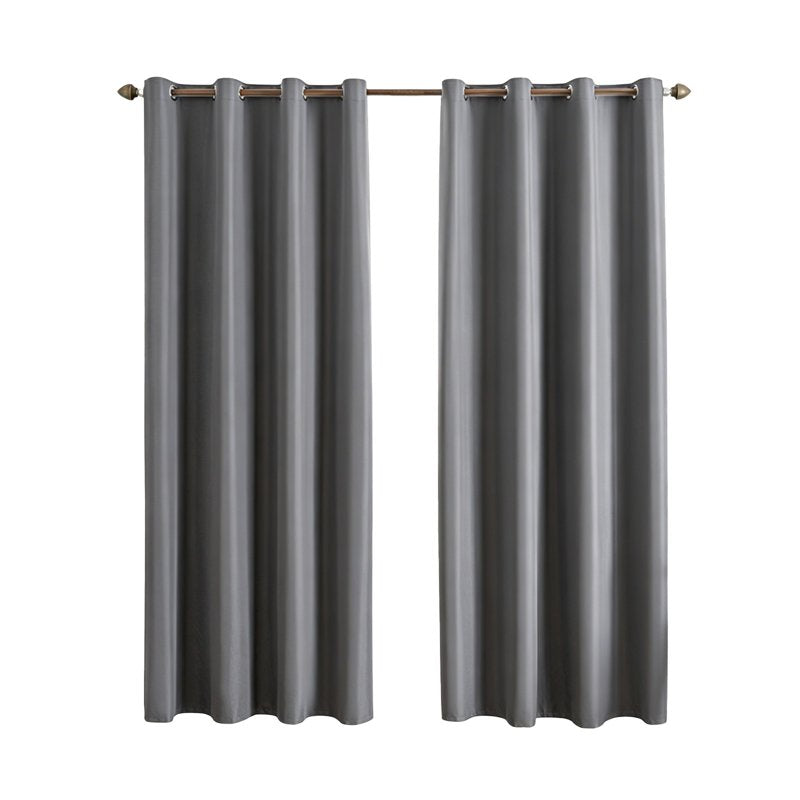 Blackout Indoor Outdoor Curtains - Waterproof Room Darkening Drapes 59x63 Inches