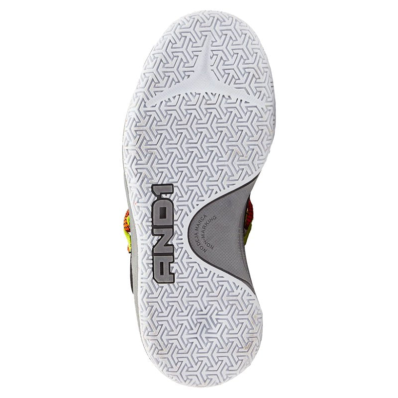Kids Athletic Low-Top Sneakers - Sizes 12-6, Orange & Black