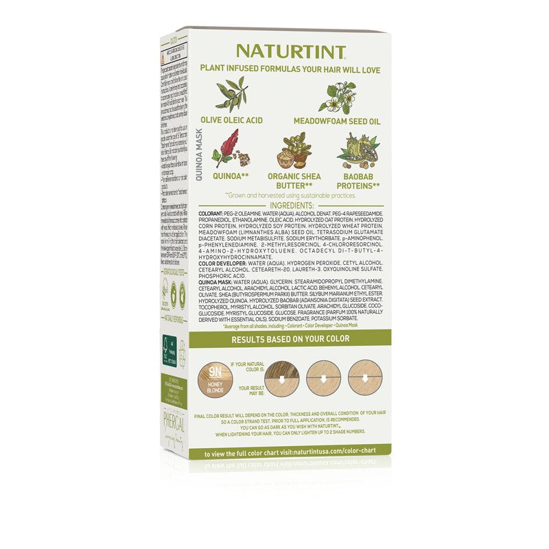 Naturtint Permanent Hair Color - Honey Blonde, 2 Pack, Natural & Vegan