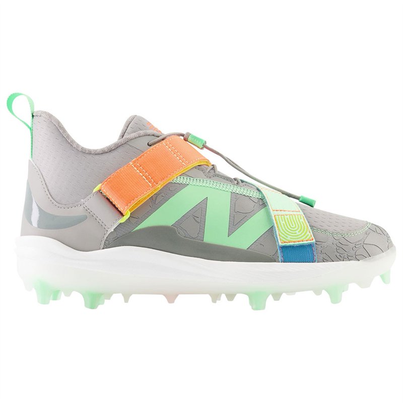 Unisex FuelCell Lindor V2 Comp Molded Baseball Cleats - Grey Multi