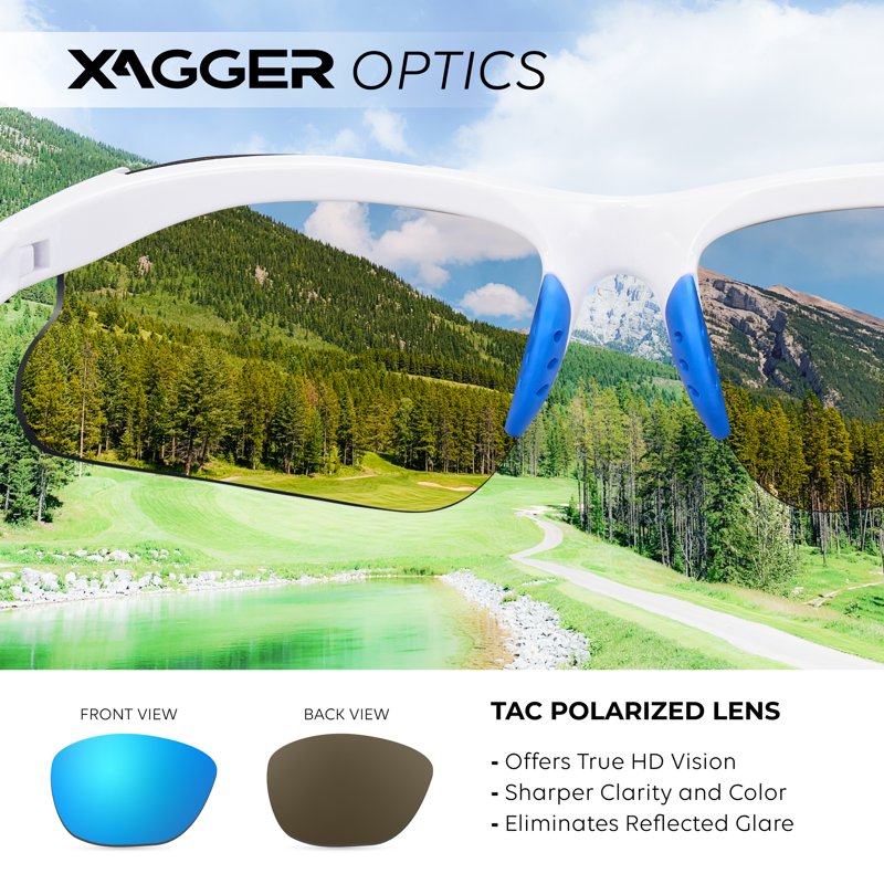 Kids Sports Polarized Sunglasses UV400 Protection TR90 Frame for Boys Girls Age 8-14