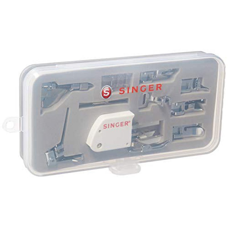 SINGER Sewing Machine Presser Foot Kit with Multiple Accessories