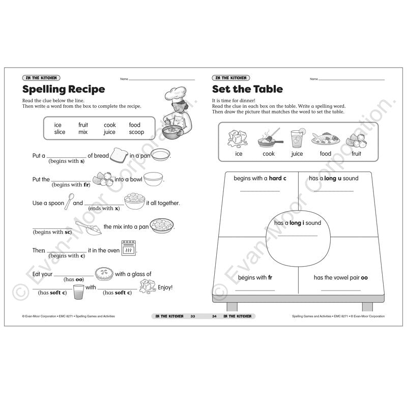 Educational Spelling Games and Activities for Grade 1 Classroom Resources