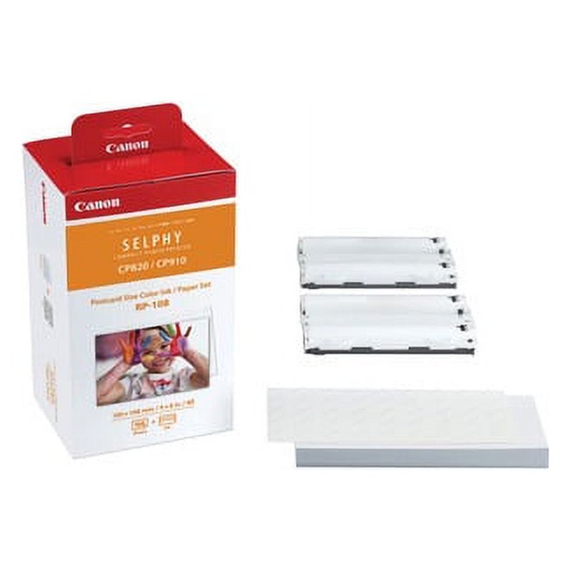 Canon RP-108 Color Ink and Paper Set for Canon Selphy Printers 324 Sheets