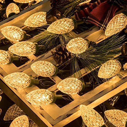 LED Christmas String Lights 146.9 Ft Waterproof Indoor Outdoor Decor