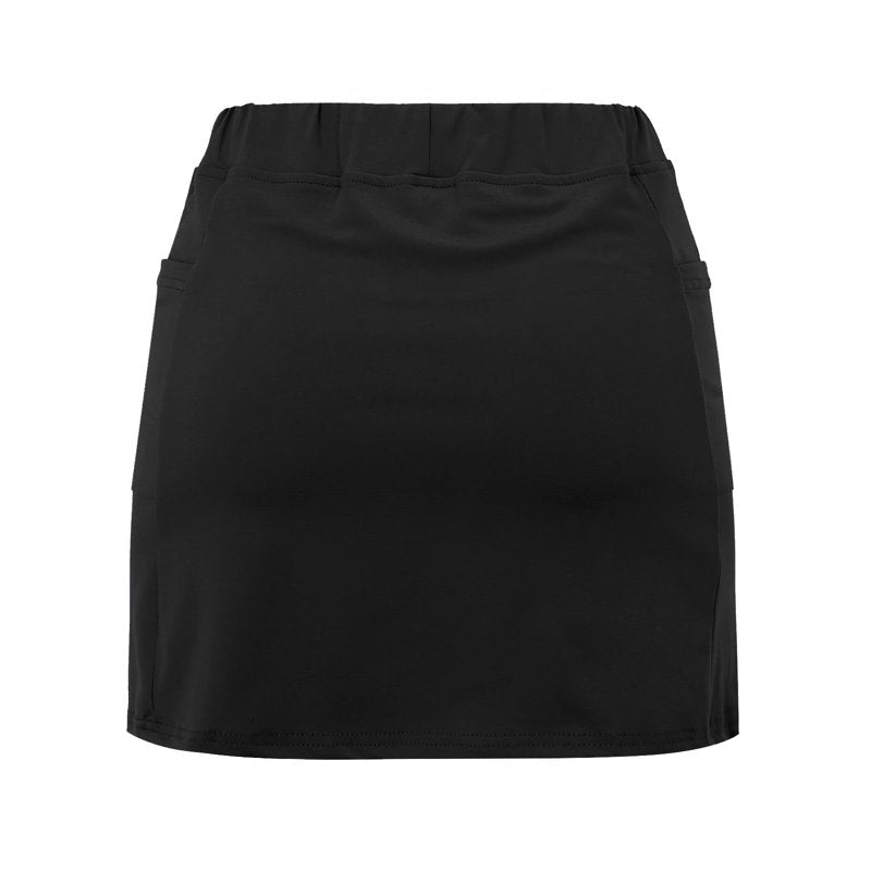 Women's High Waist Tennis Skirt with Tummy Control Pleated Golf Skorts with Shorts Pockets