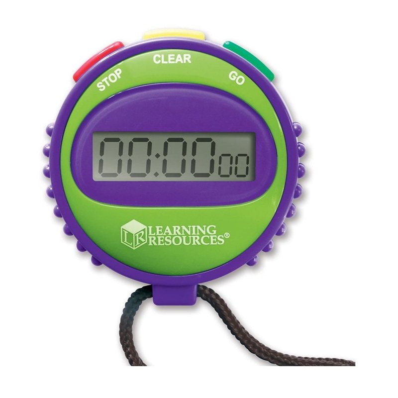 Kids Digital Stopwatch for Education and Sports - Easy-to-Use Timer for Ages 5+