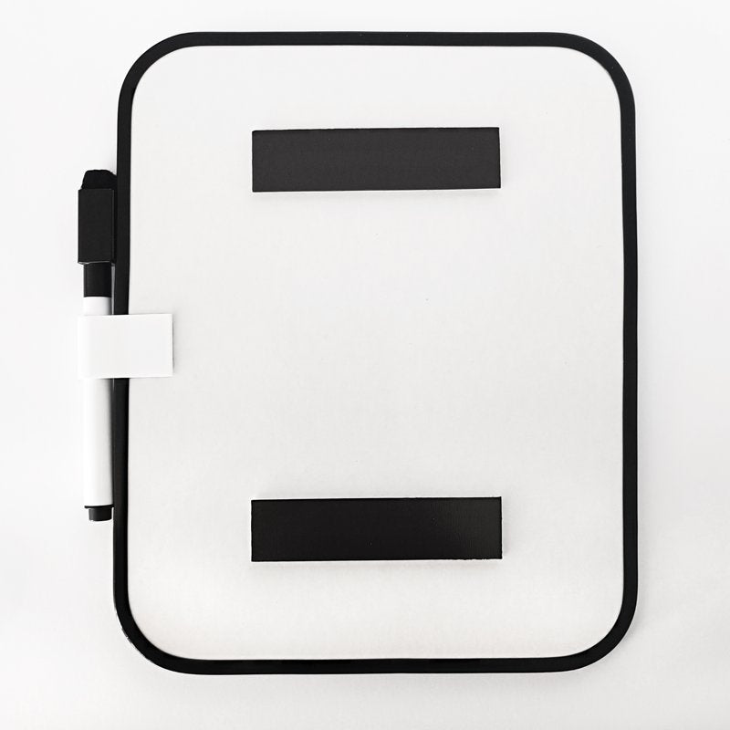 Magnetic Whiteboard Dry-Erase Mini Board with Marker & Magnets 6x8