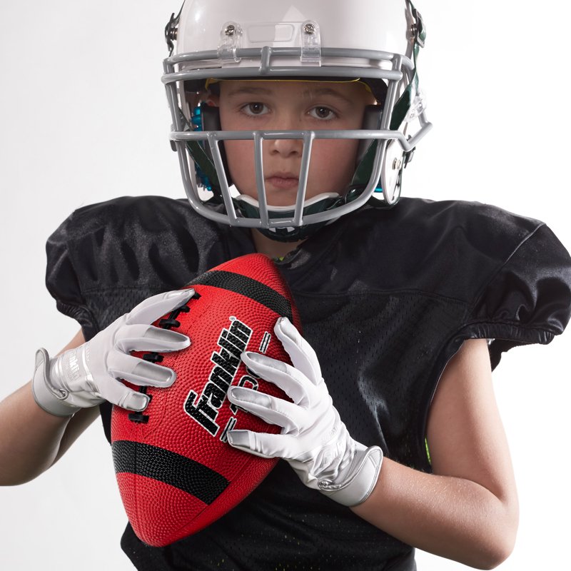 Junior Rubber Football 6-Pack with Pump - Kids Outdoor Play