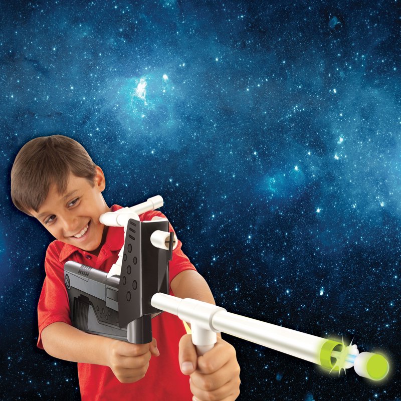 Glow in The Dark Marshmallow Air Blaster Kit for Kids - Build Your Own Toy Gun