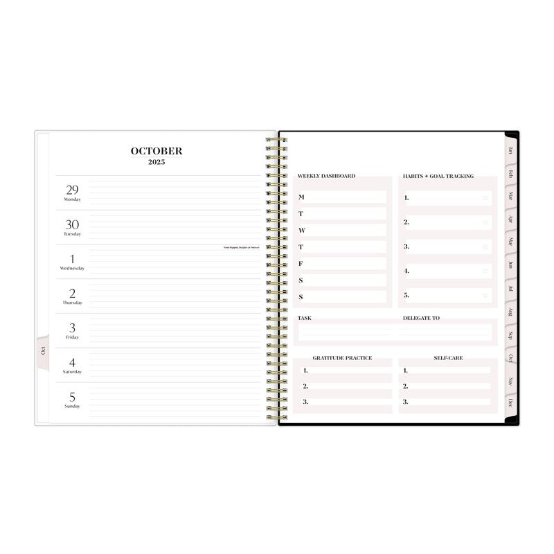 Bossbabe Monthly Weekly Planner 8.5x11 Large 15-Month October 2025-Dec 2026