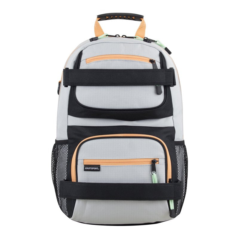 Unisex Dual Strap Skater Backpack with Laptop & Multiple Pockets
