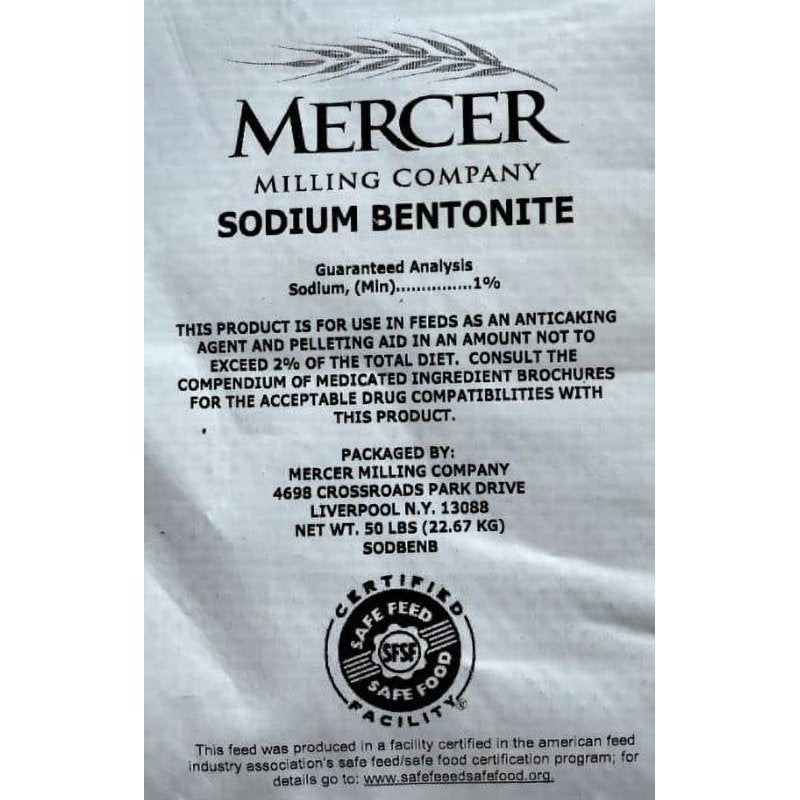 Sodium Bentonite Clay for Pond Sealing & Soil Stabilization - 50 lbs