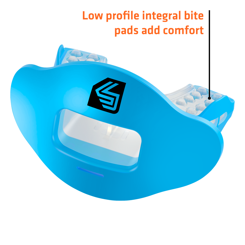 Max Airflow Lip Guard Mouthguard for Athletes - Breathable, No Mold Fit