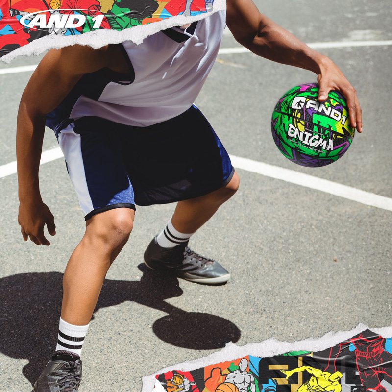 Mini Basketball Size 3 - Durable Rubber Indoor/Outdoor Play