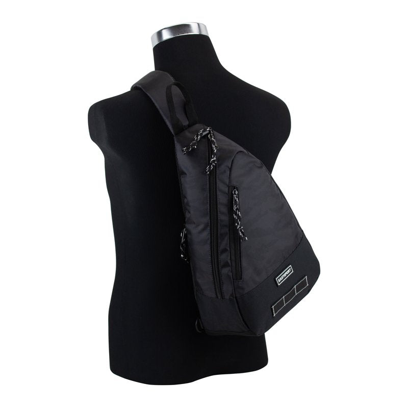 Ergonomic Sling Backpack with Multiple Compartments and Adjustable Strap