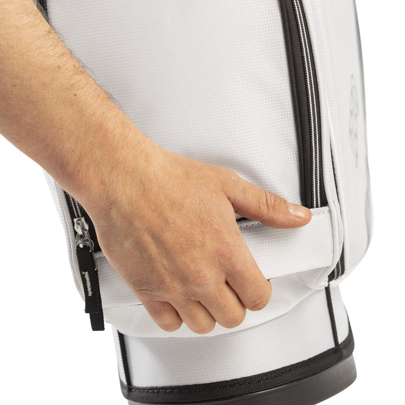 Izzo Ultra-Lite Stand Bag – White (3.2 lb)
