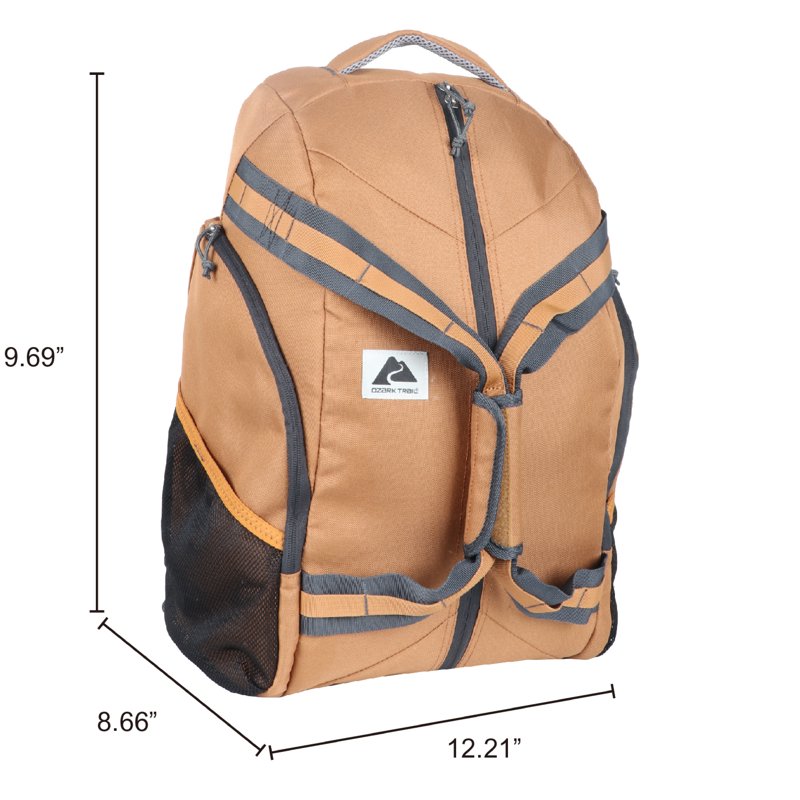 Convertible Backpack Duffel Bag - 35L, Brown, Versatile Travel & Outdoor Gear