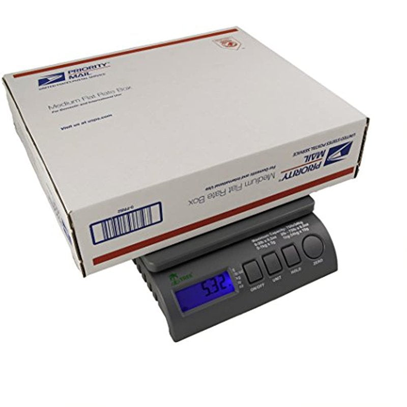 Digital Postal Scale 75 lbs Capacity with Backlit LCD & Auto Shutoff