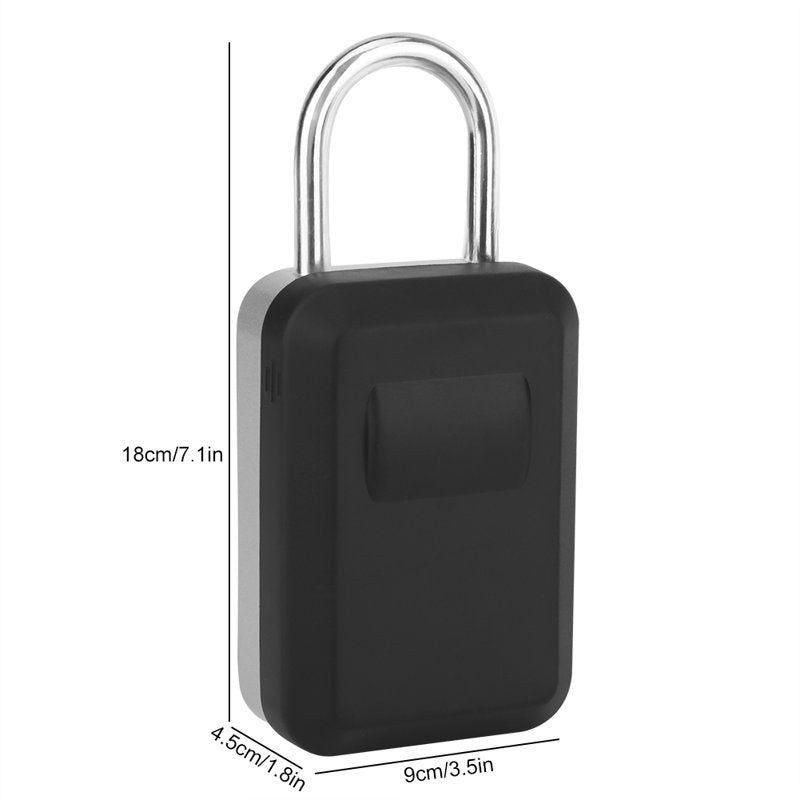Weatherproof Key Lock Box with Combination Code Wall Mount Outdoor Indoor Safe