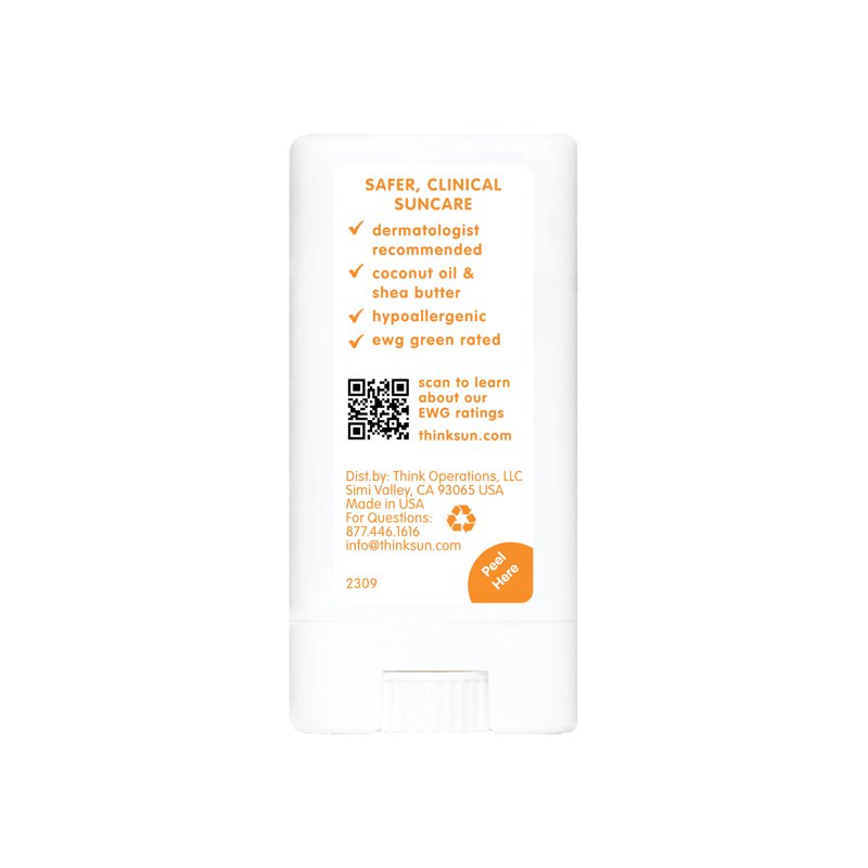 Baby Sunscreen Stick SPF30 Water-Resistant Mineral Sunscreen for Kids