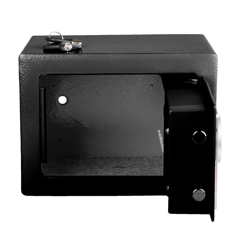 Digital Security Safe Box with Electronic Keypad - Black