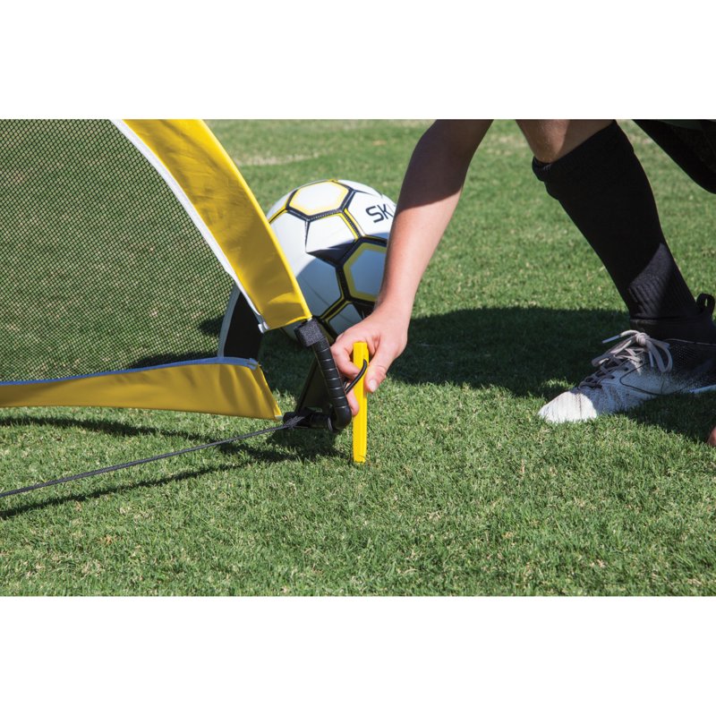 2-Pack Pop-Up Soccer Goals for Practice 2.5 ft Portable