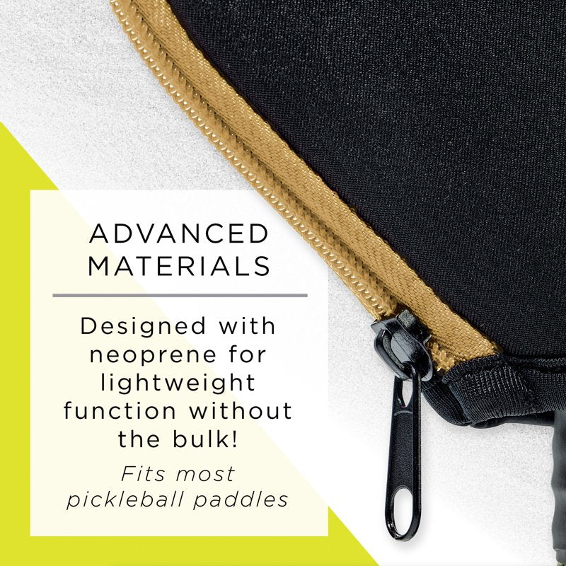 Paddle Cover for Pickleball Paddles - Protective Neoprene Case with Fence Hook, Universal 9x11