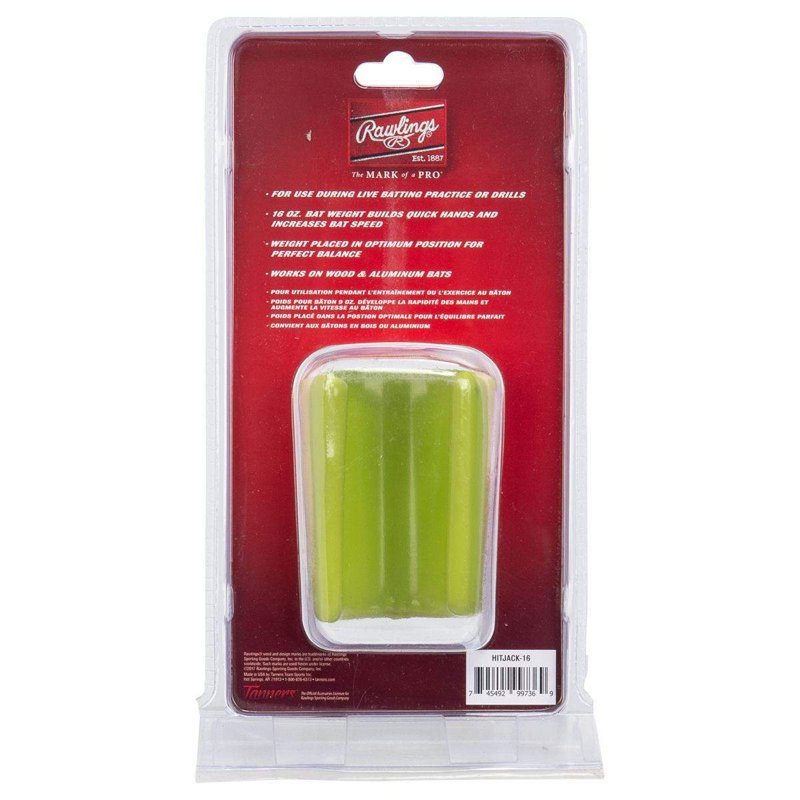 Baseball Softball Bat Weight Training Jack-It 16 oz - Fits Most Bats