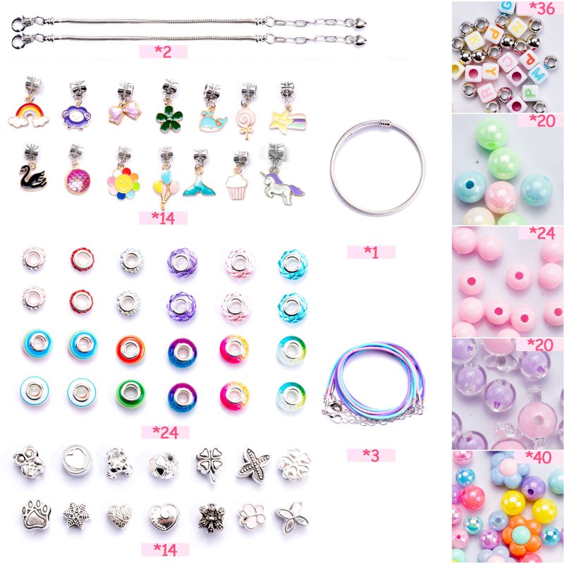 Bracelet Making Kit with Beads and Accessories for Kids and Teens
