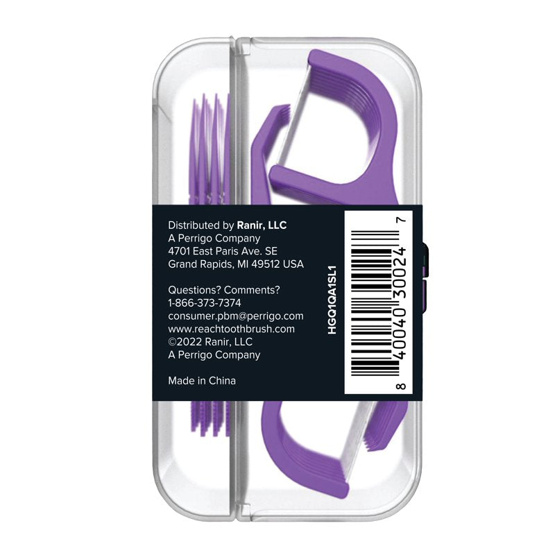 Travel Dental Flossers and Floss Picks Set - Mint, 12 Flossers + 10 Picks