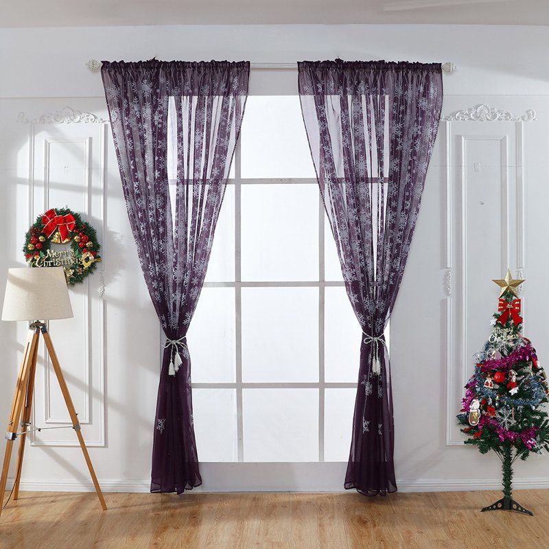 Blackout Thermal Insulated Curtains for Bedroom & Living Room - 2 Panels Set