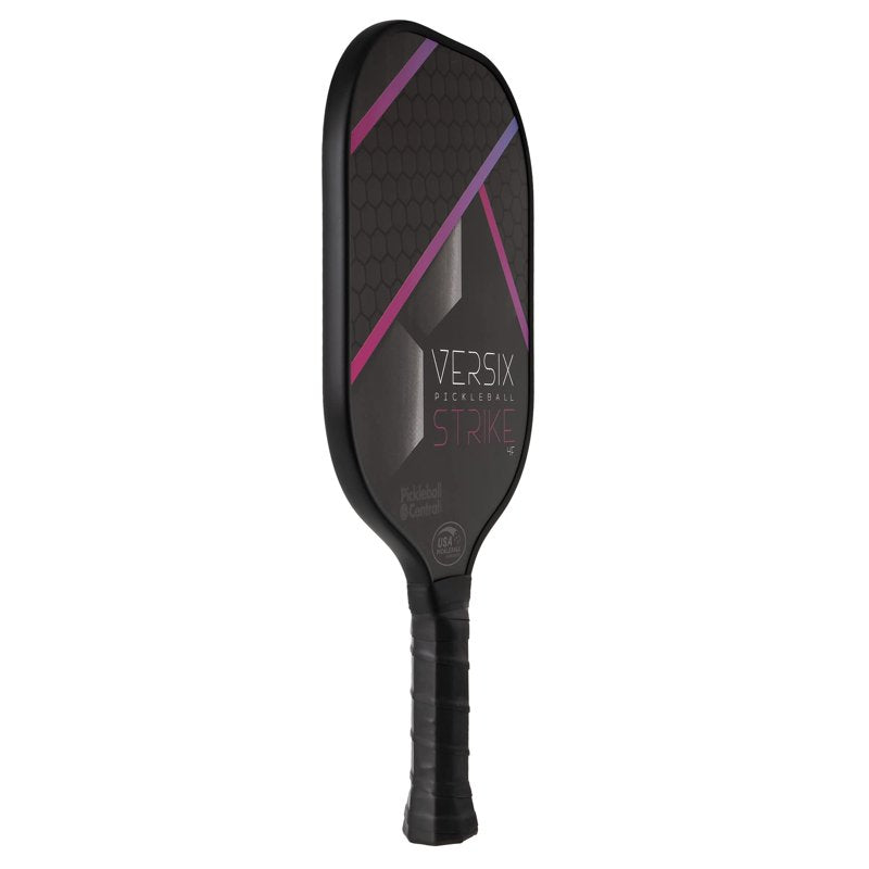 Versix Strike 4F Pickleball Paddle - Pink Variation, Lightweight Fiberglass Face