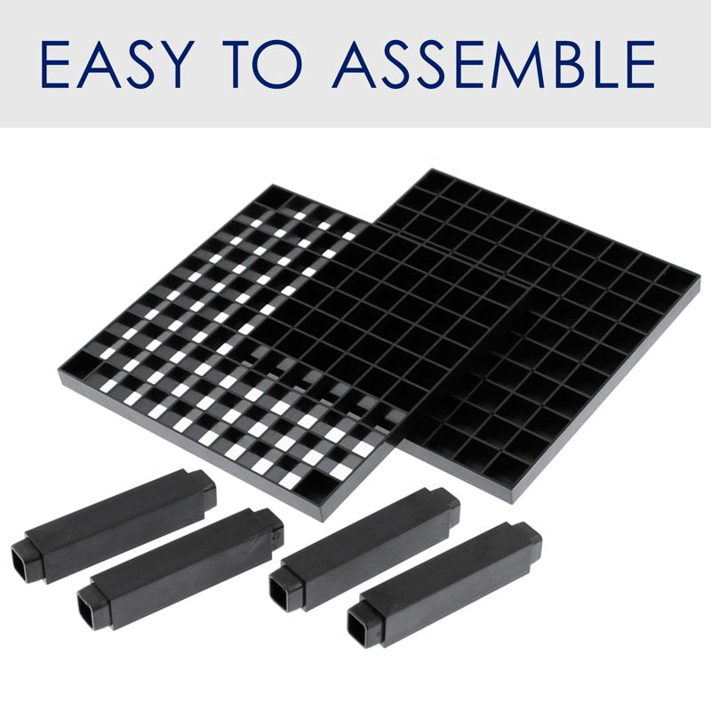 96 Hole Plastic Desk Organizer for Art Brushes, Pens & Markers