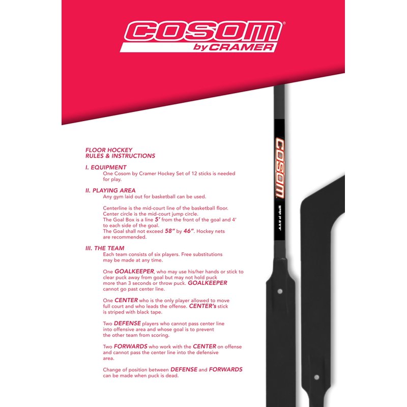 Senior Hockey Sticks Set - 20 Pieces, 47-Inch Standard Shafts for Recreational & PE Use