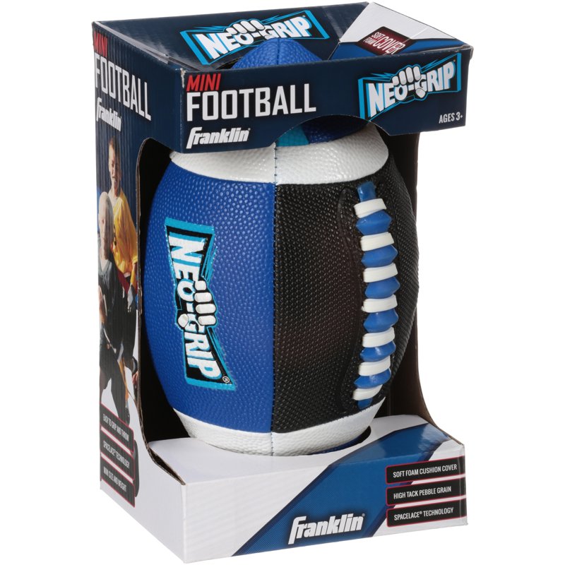 Mini Grip Tech Space Lace Football for Beginners - Franklin Sports