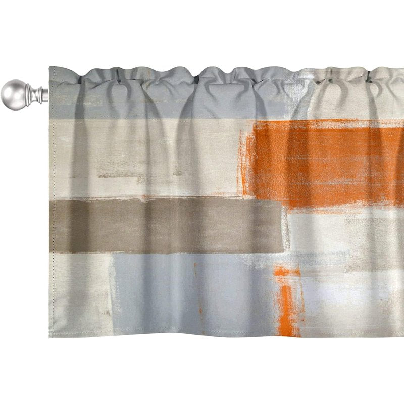 Kitchen Window Valances Modern Half Curtains for Living Room & Bedroom