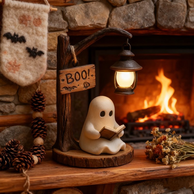 Variation of THIS listing: Read Lamp - 3D Ghost Reading Book Night Light for Desk, Christmas Decor