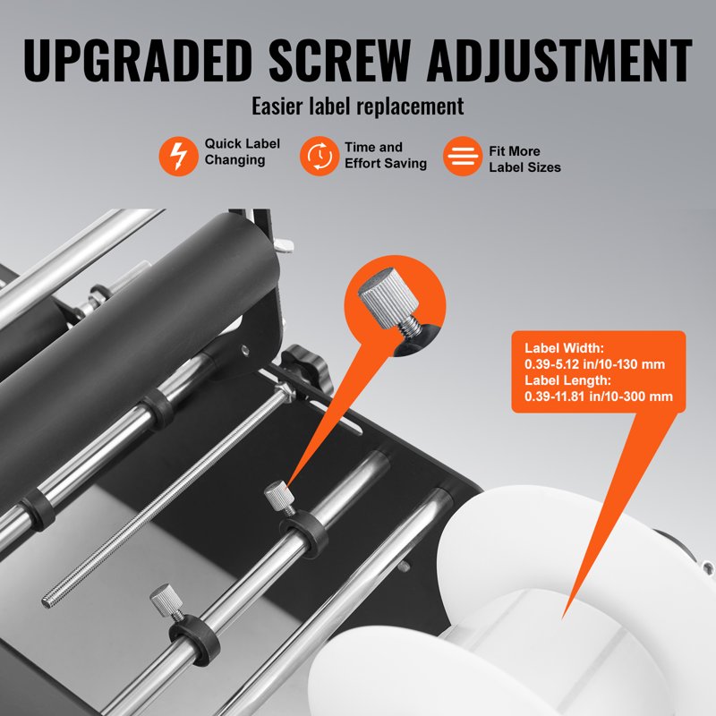 Manual Round Bottle Labeling Machine - Efficient Label Applicator for 15-20 Bottles/Min