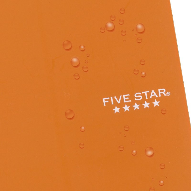 5-Subject Spiral Notebook 6x9 Inches, College Ruled, 12 Pack - Durable, Water-Resistant Cover