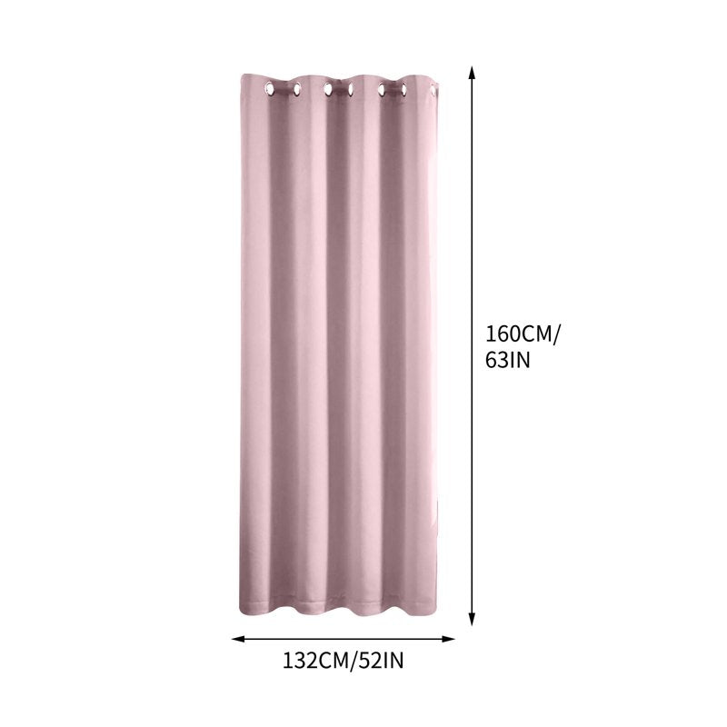 Light Blocking Curtain Panel Pair - Elegant Bedroom & Living Room Window Coverings
