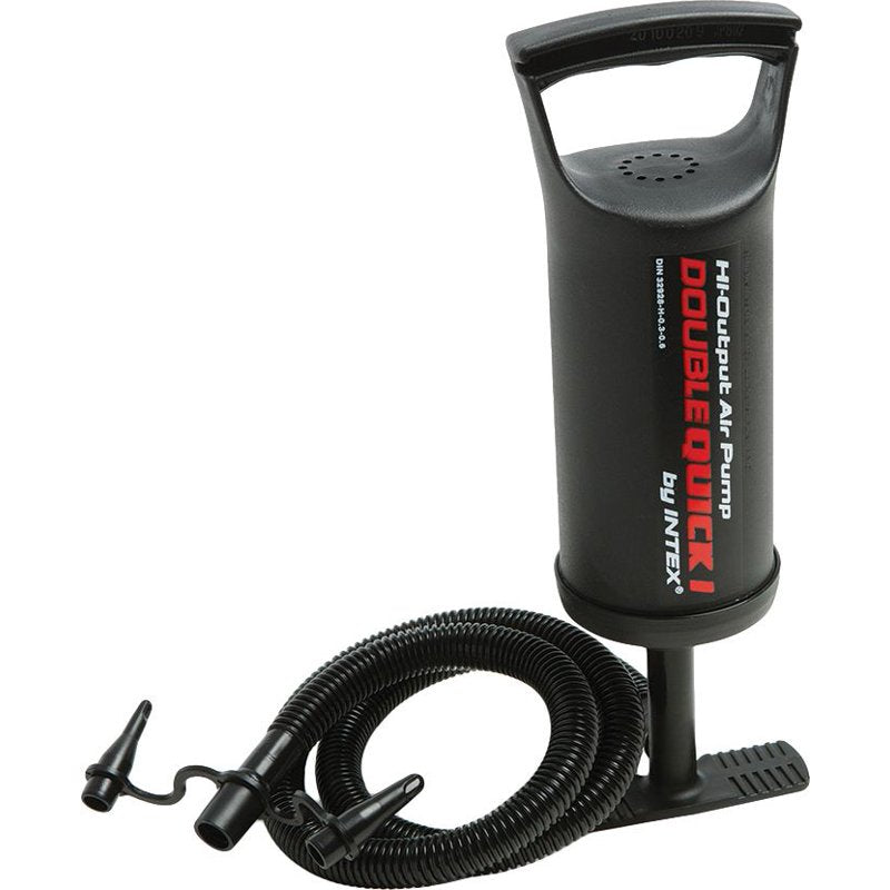 Intex Double Quick 11.5-Inch Hand Pump for Inflatables - Lightweight & Durable