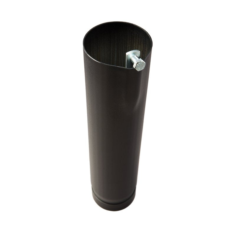 Ground Sleeve for Inground Basketball Systems - 3.5 Inch Steel, Black