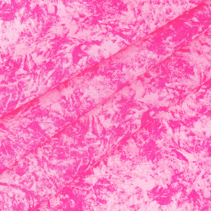 Cotton Quilt Fabric Batik Magenta 44 Inch Wide - 1 Yard Cut for Sewing & Crafts