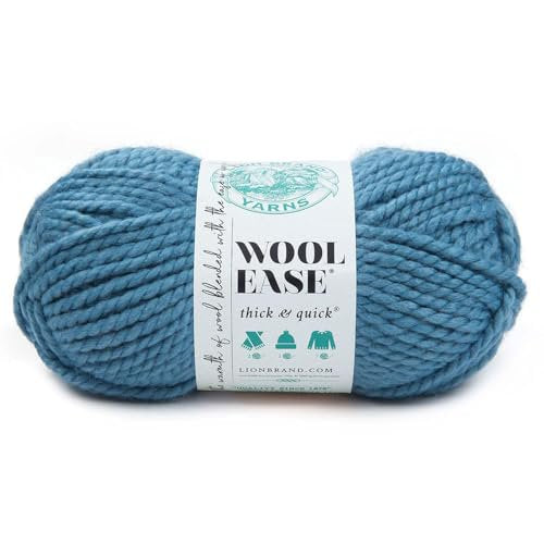 Super Bulky Wool-Ease Thick & Quick Yarn 15 Pack - Multiple Colors