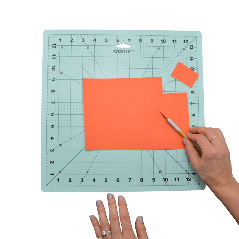 Self-Healing Cutting Mat 13 x 13 Inches for Arts & Crafts, Blue, Pack of 1 or 3