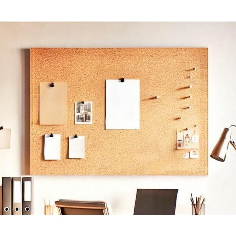 Premium Cork Sheet Bulletin Board for Wall Display - 24x36 Inches