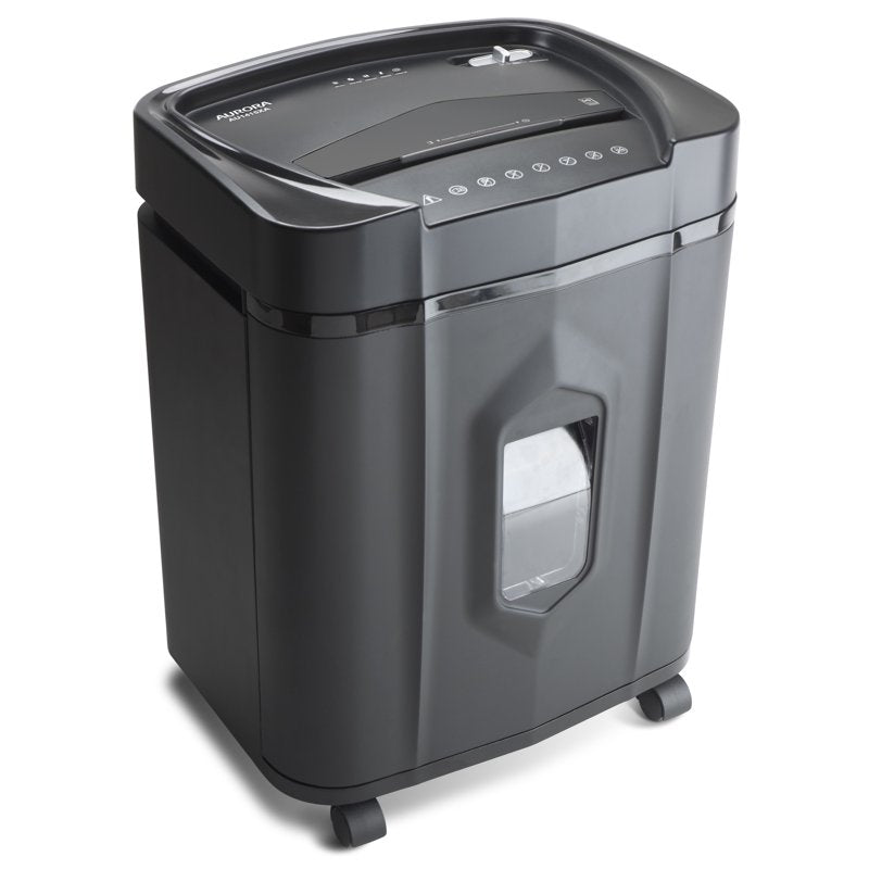 14-Sheet Crosscut Paper CD Credit Card Shredder with 5-Gallon Basket