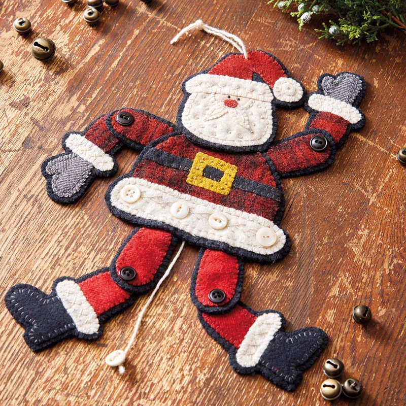 Christmas Stitchery Book - 40 Holiday Home Decor Projects for Hand Embroidery