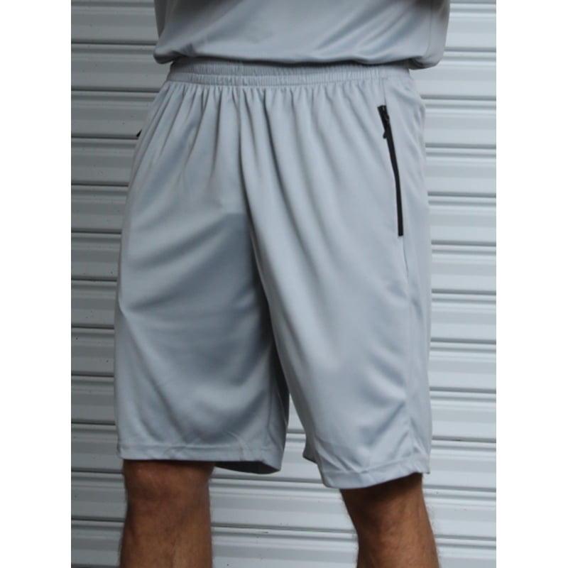 Men's Athletic Shorts 5-Piece Sports Set with Zipper Pockets - Performance Workout Gear